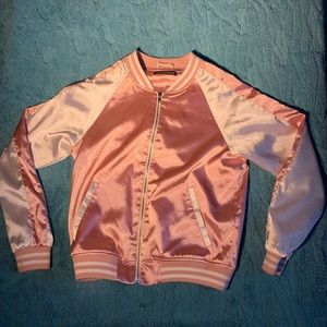pink jacket